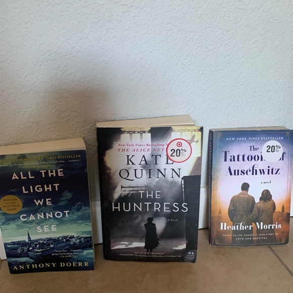 Other - 3 pc WWII historical fiction best seller bundle